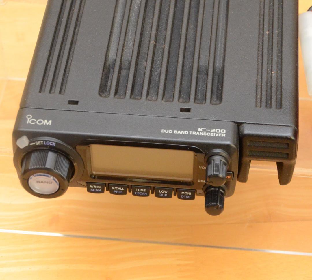 田中重則アイコムICOM無線機IC-208&別売り多機能マイクHM-207