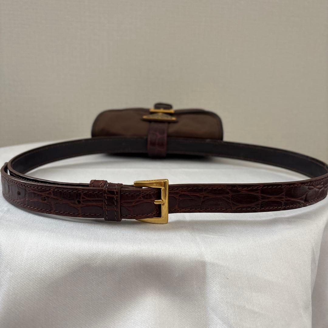 PRADA ボディバッグ・ウエストポーチ ブラウン