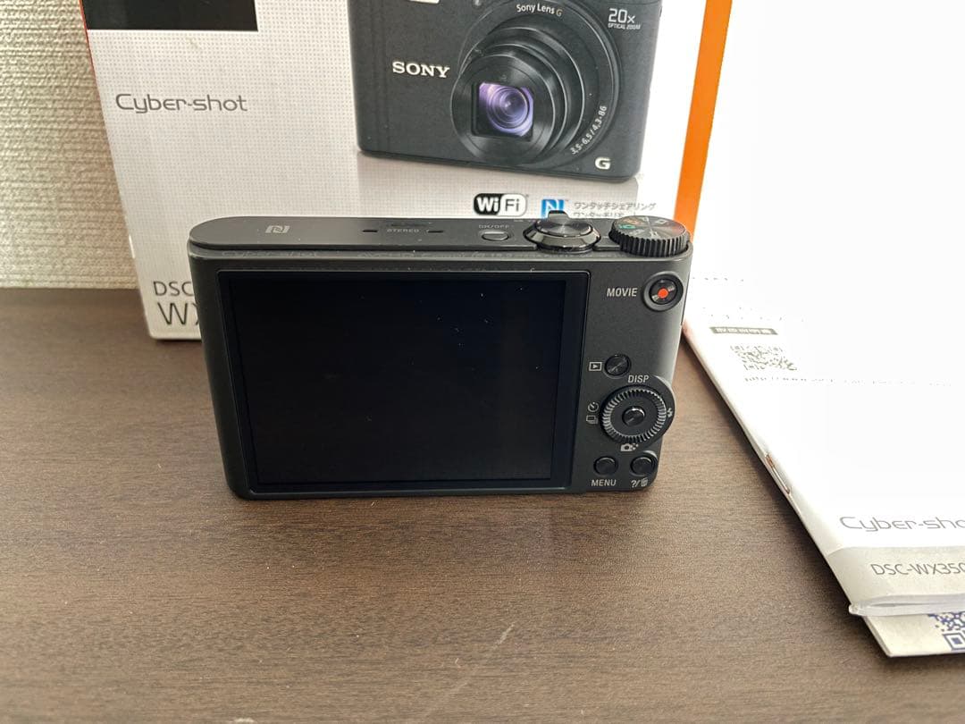 ソニー SONY Cyber-shot DSC-WX350 ブラック ケース付