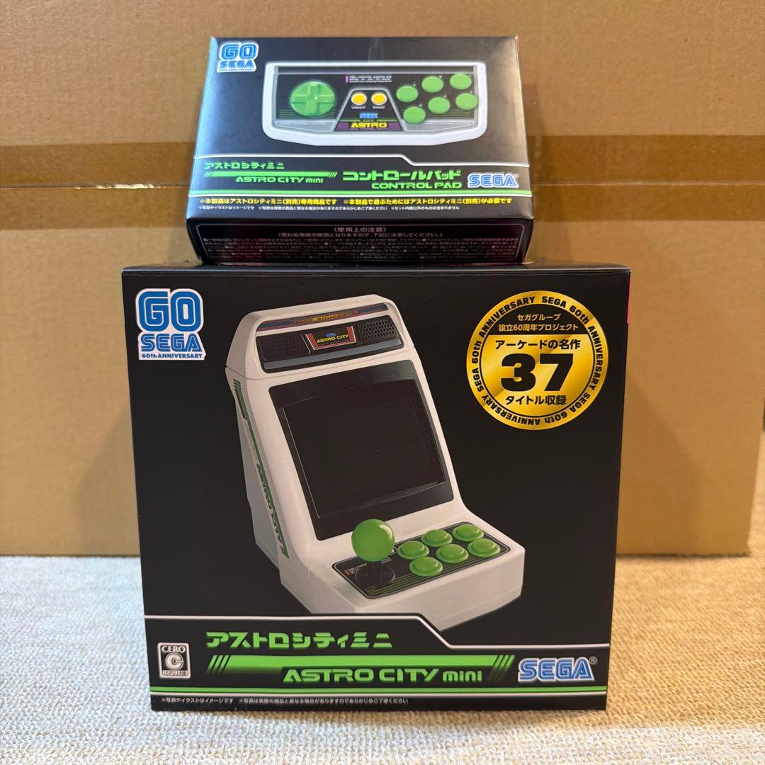 SEGA ASTRO CITY mini コントロールパッドセット