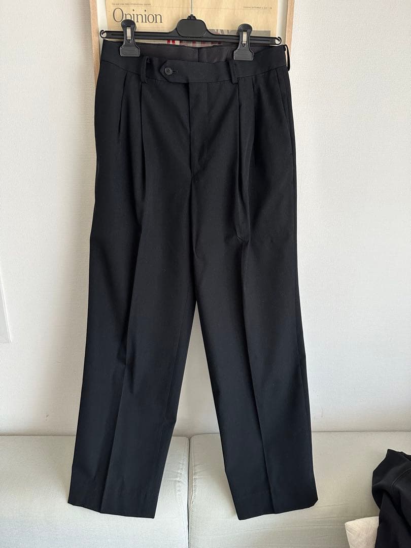 スーツ AURALEE LIGHTWOOL MAX GABARDINE TWOTUCK