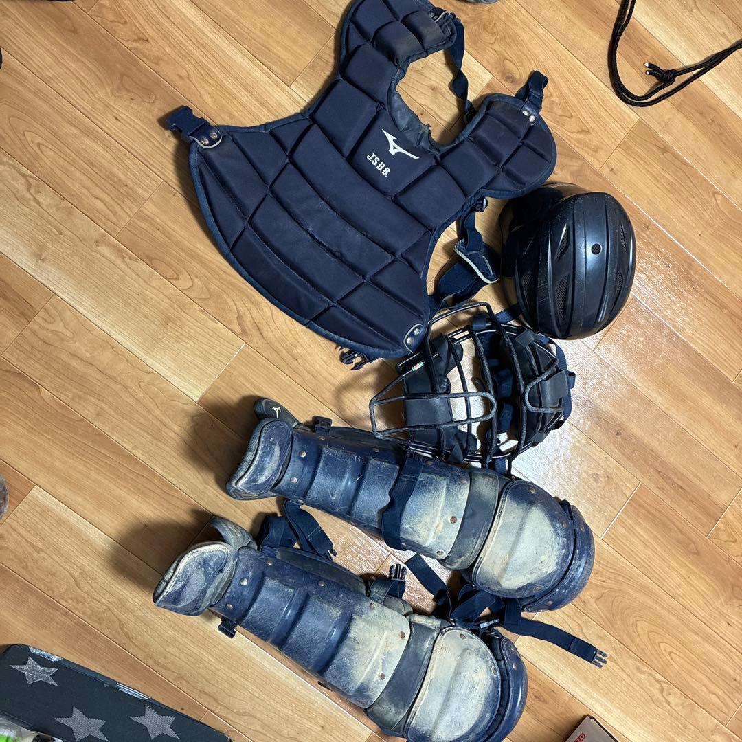 ミズノ キャッチャー用防具セット