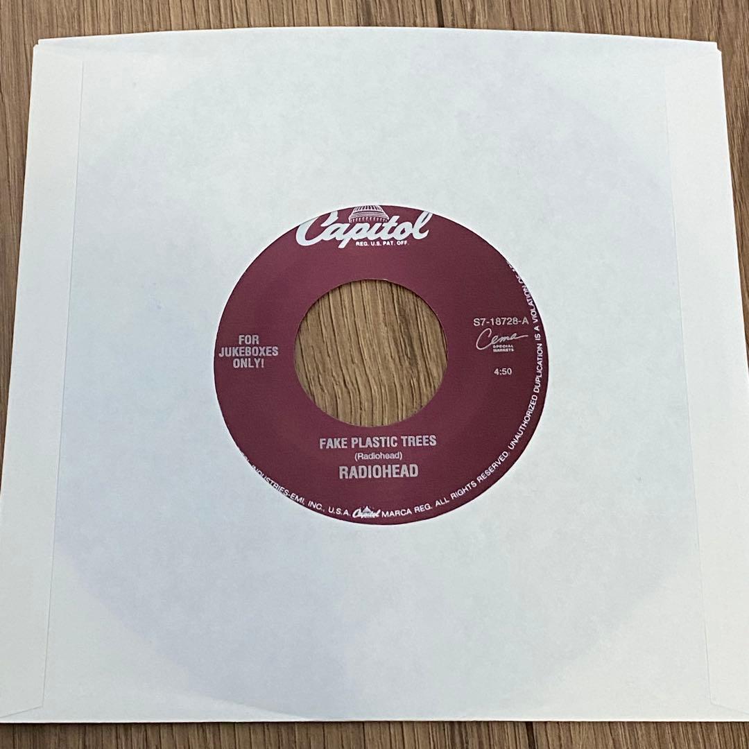 【未使用？】RADIOHEAD THE BENDS FAKE PLASTIC 〜
