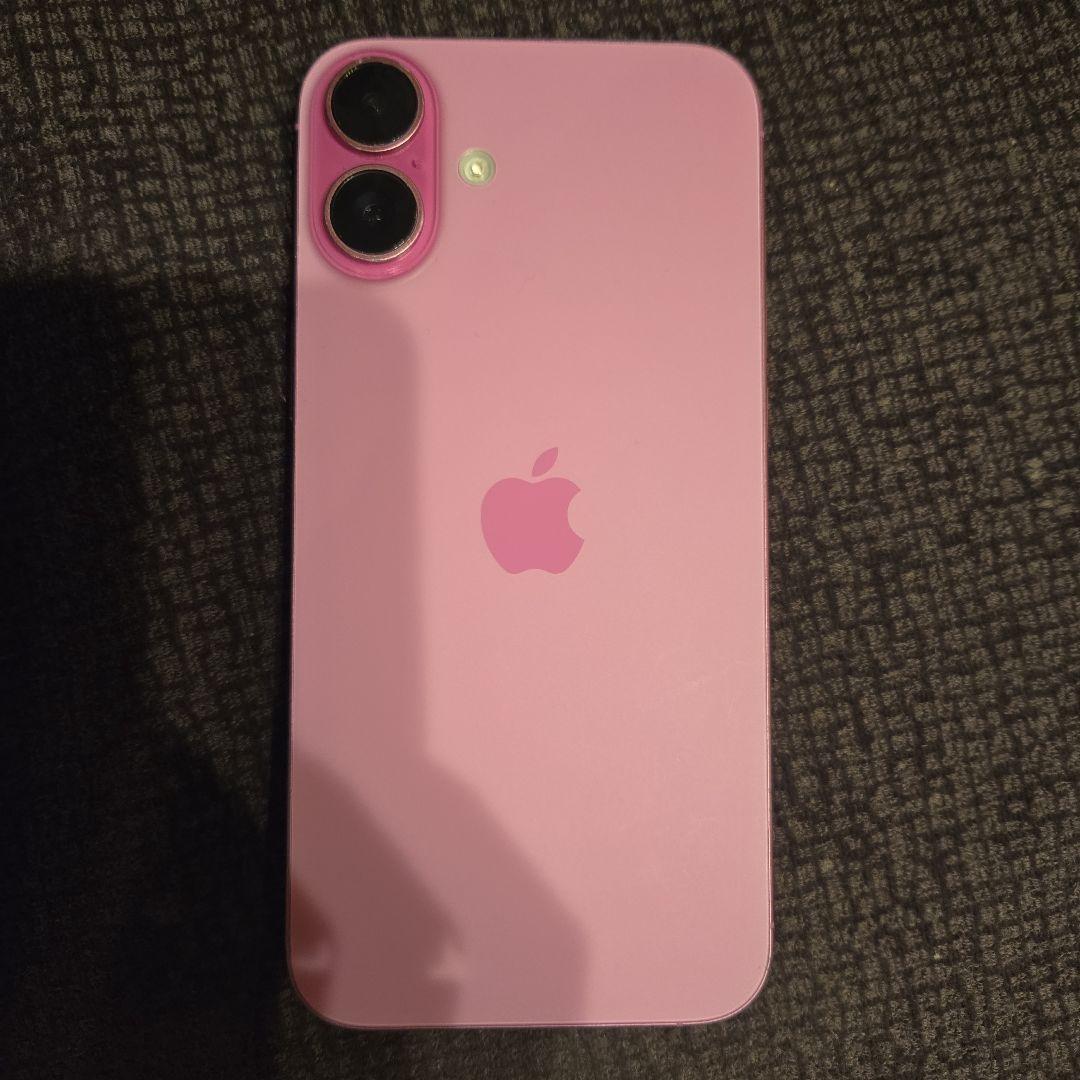 Apple iPhone 16plus 本体 ピンク