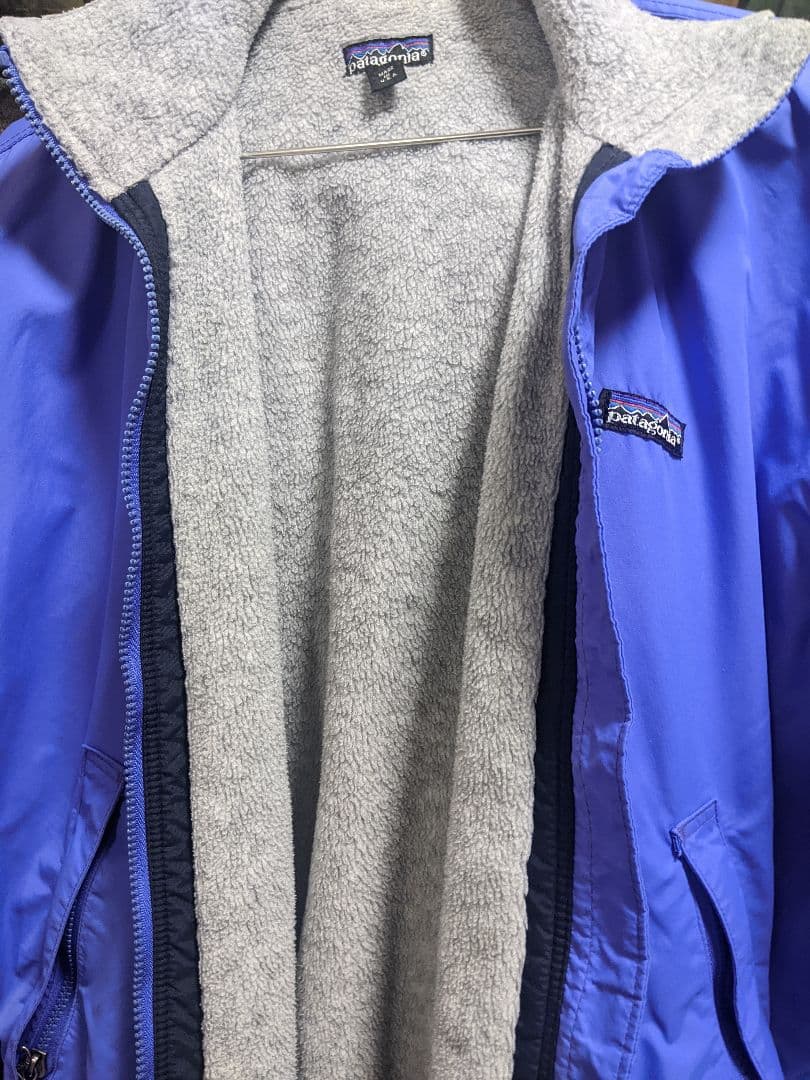 カ*ロ様 パタゴニア　シェルドシンチラジャケット　パープル　サイズ12　USA製