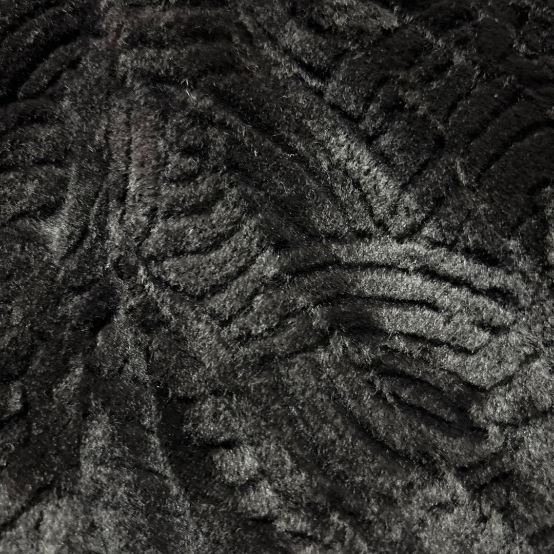 SAGA MINK 毛皮　美品　ブラック　ロングコート