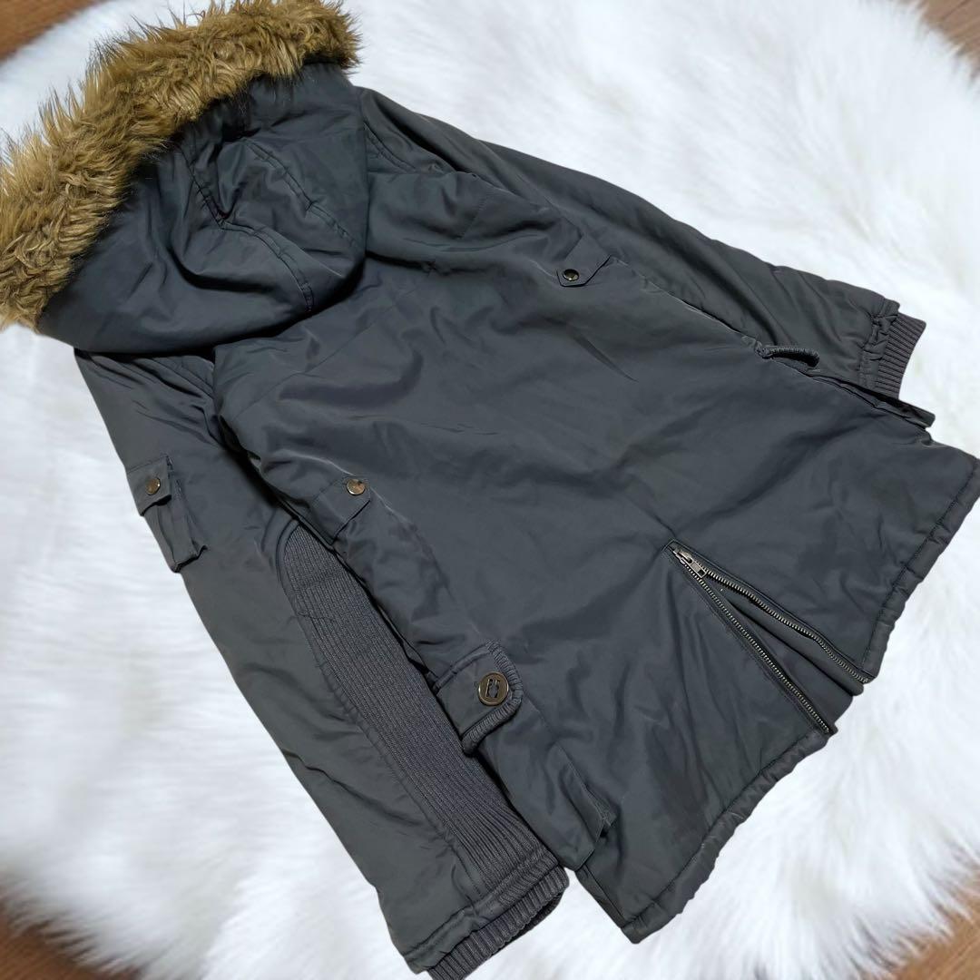 【美品】LIZ LISA doll モッズコート　ファー　平成　当時物　y2k