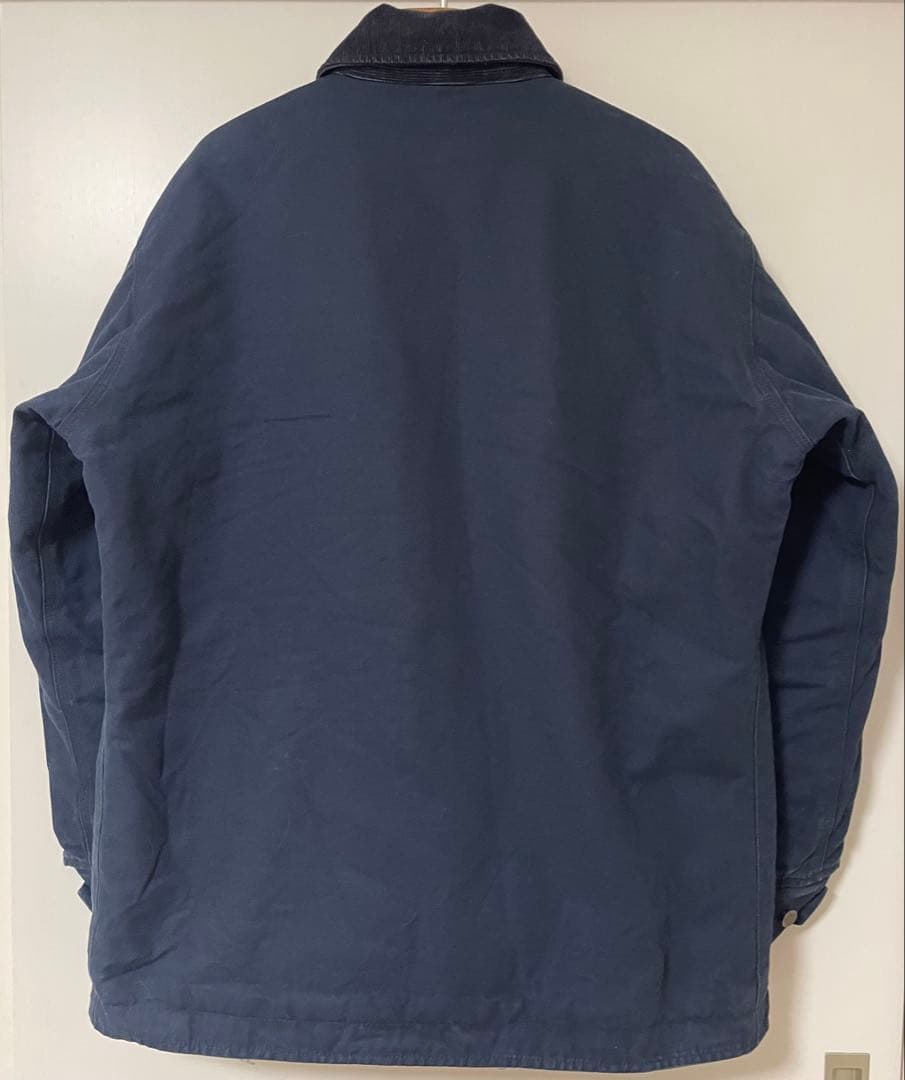 90s　初期APE　初期エイプ　ブランケット付カバーオール　ダック　ネイビー　Ｌ