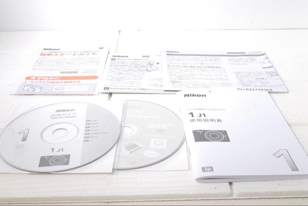 ショット数1634回✨Nikon 1 J1 ミラーレス 望遠レンズ付 人気