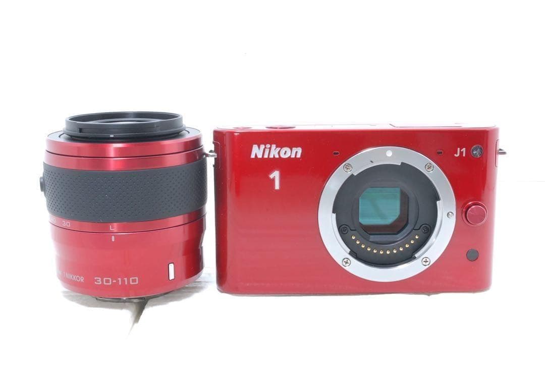 ショット数1634回✨Nikon 1 J1 ミラーレス 望遠レンズ付 人気