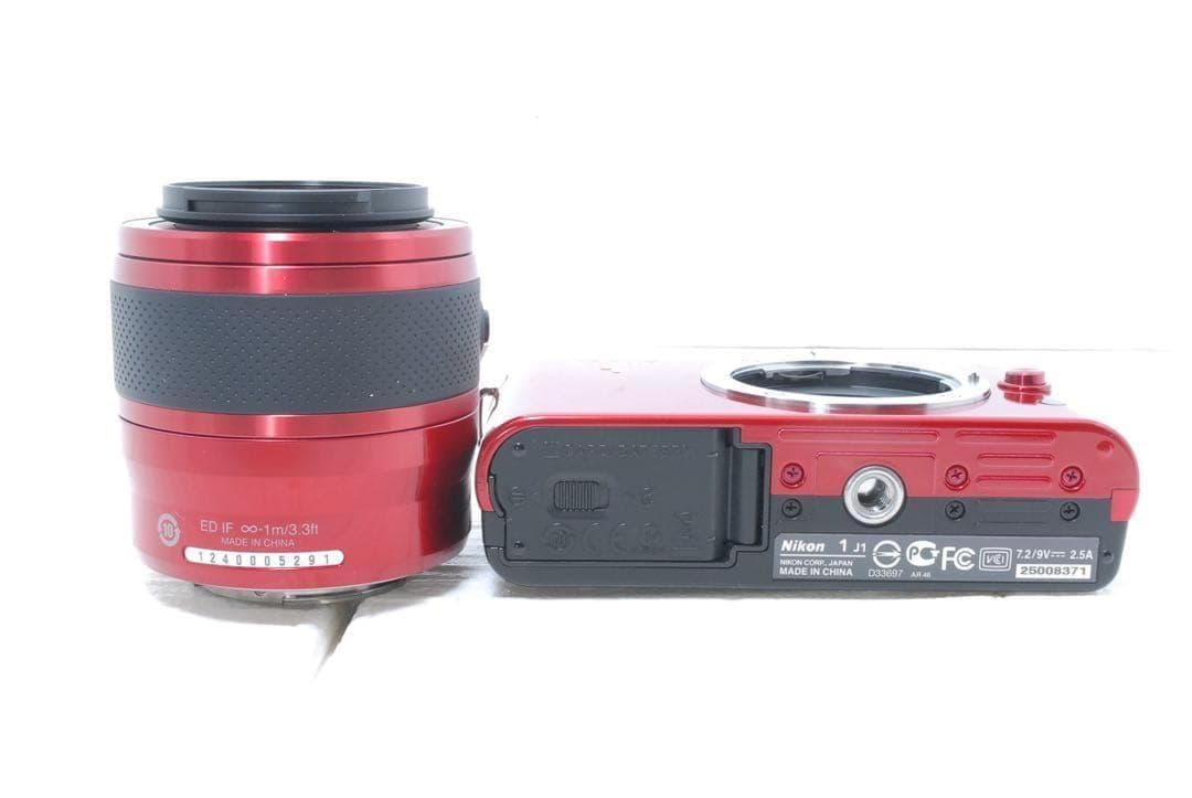 ショット数1634回✨Nikon 1 J1 ミラーレス 望遠レンズ付 人気