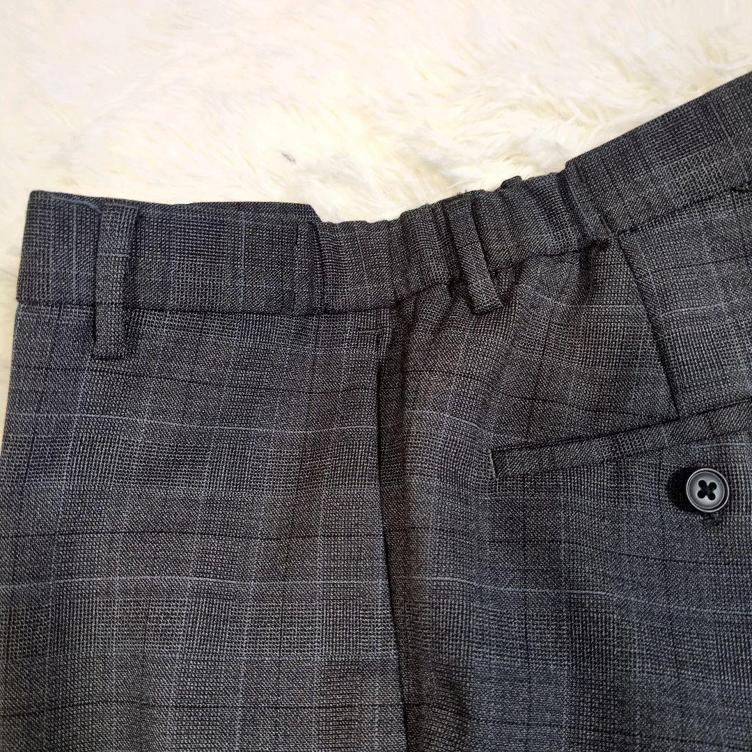 ユナイテッドアローズ　セットアップ　ゴム　ストレッチ　ウォッシュブル　チェック