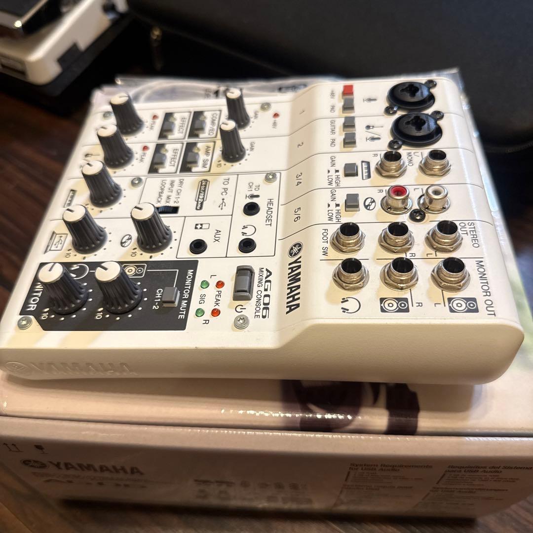 YAMAHA AG06 USBオーディオインターフェイス