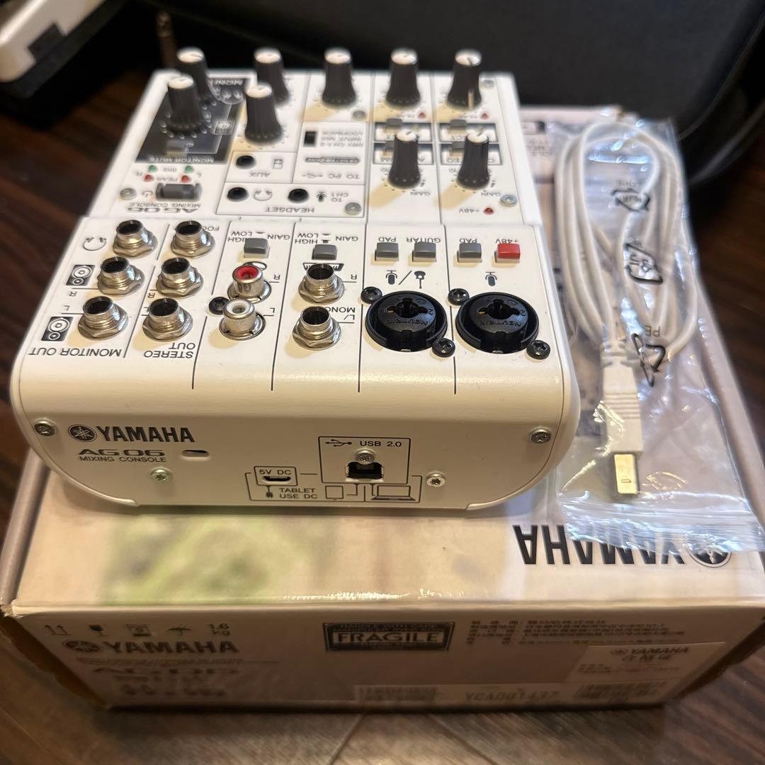 YAMAHA AG06 USBオーディオインターフェイス