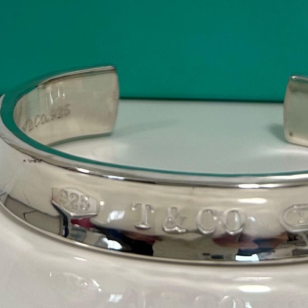 【美品】ティファニー ナロー 1837 バングル シルバー 925 正規品