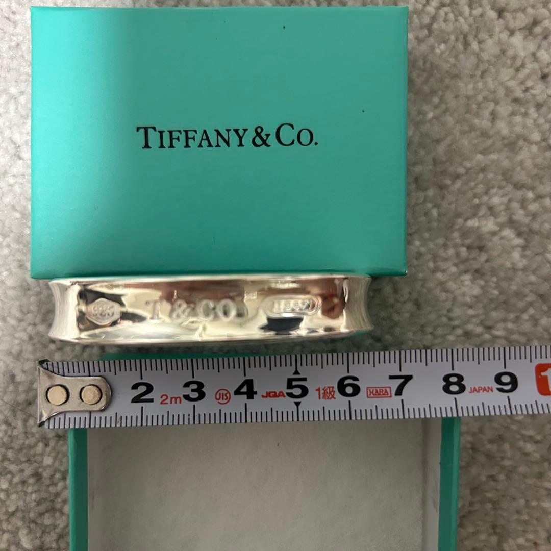 【美品】ティファニー ナロー 1837 バングル シルバー 925 正規品