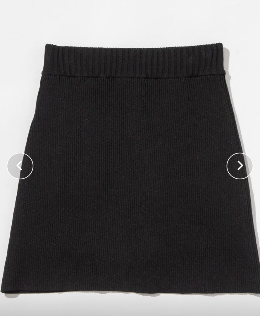 クローイページ 未使用 WCJ インナー付きリブニットスカート