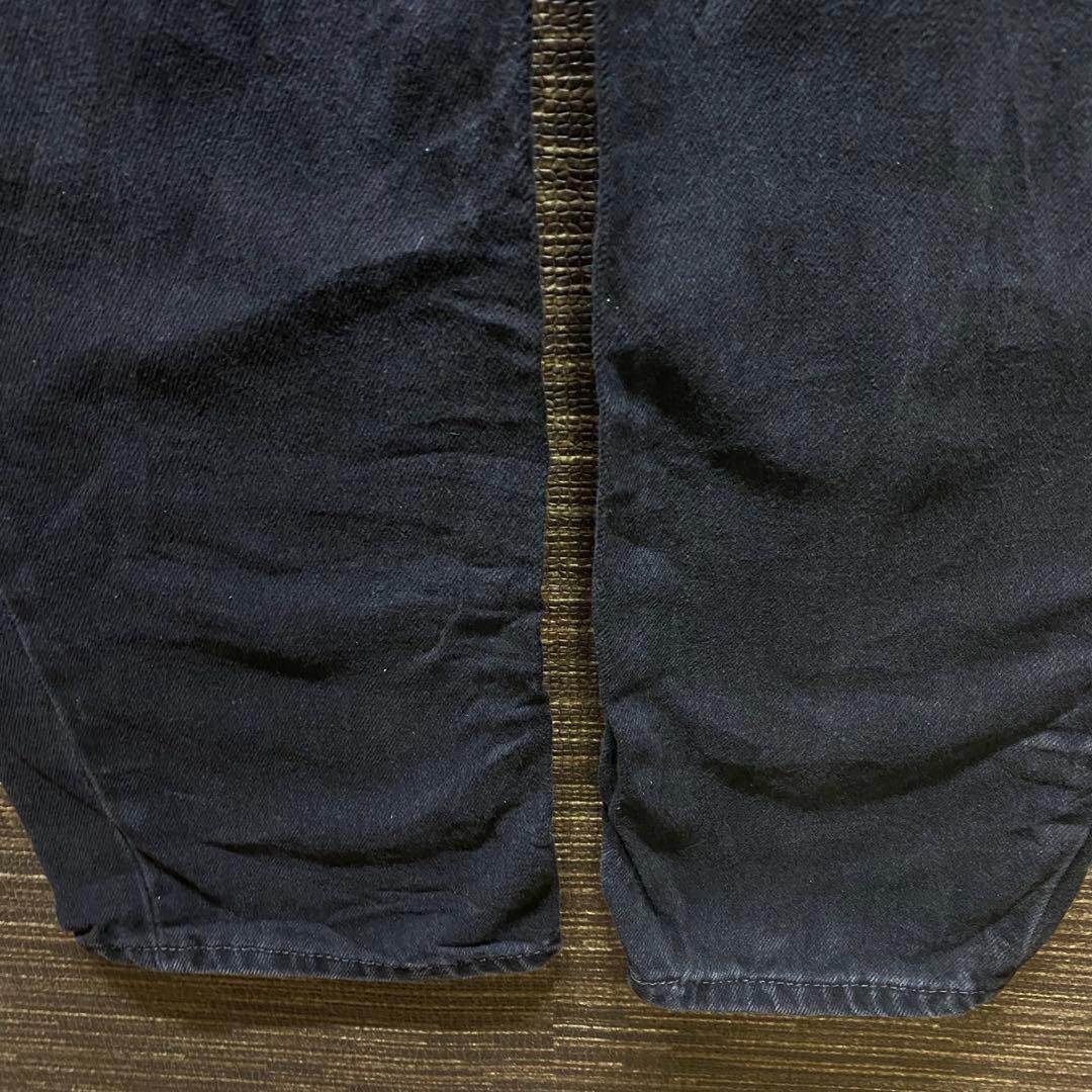 リーバイス550 バギー　ブラック　デニム　古着　ストリート　W40