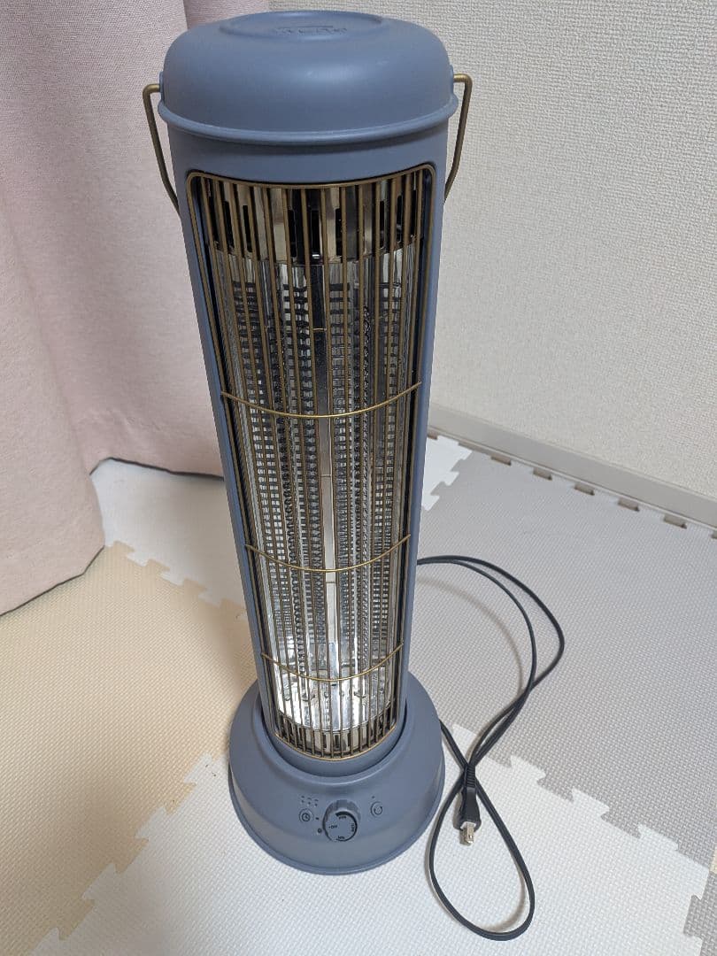 BRUNO タワー型電気ヒーター グレー