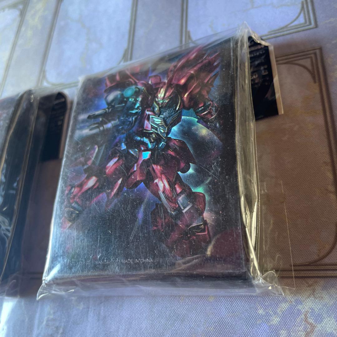 【未開封】ガンダム スリーブコレクション2013 第2弾 シナンジュ　2個セット