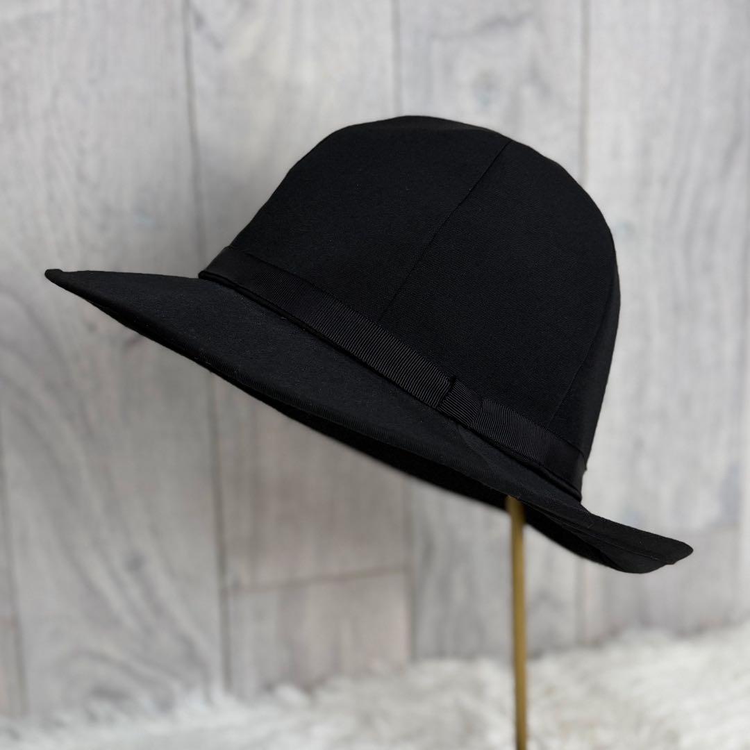 YOHJI YAMAMOTO ヨウジ ヤマモト 山本耀司 ハット ブラック
