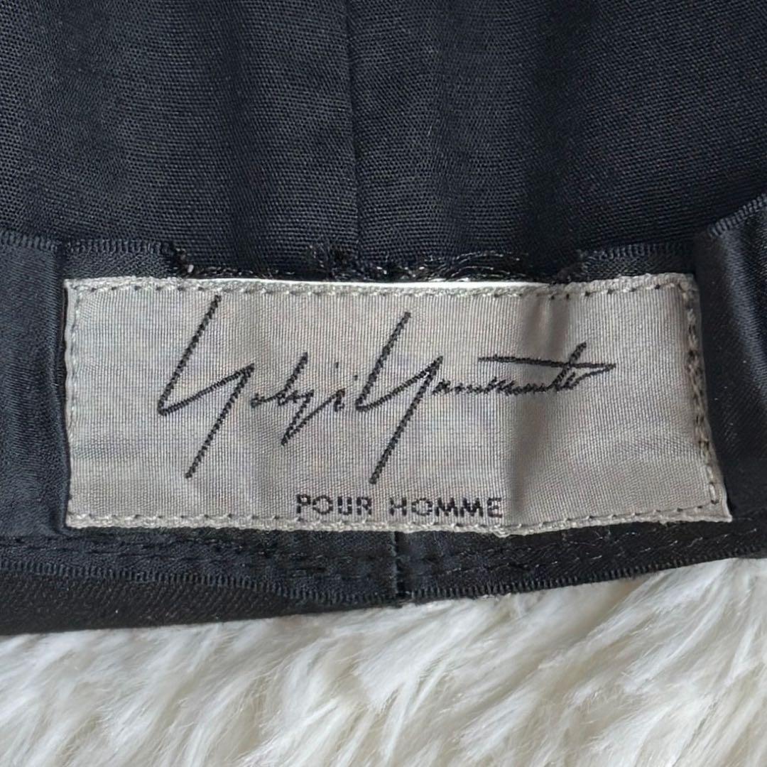 YOHJI YAMAMOTO ヨウジ ヤマモト 山本耀司 ハット ブラック