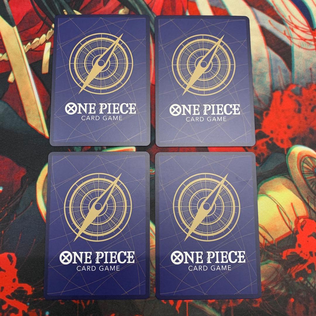 ワンピースカード バーソロミュー・くま SEC パラレル 3周年 4枚