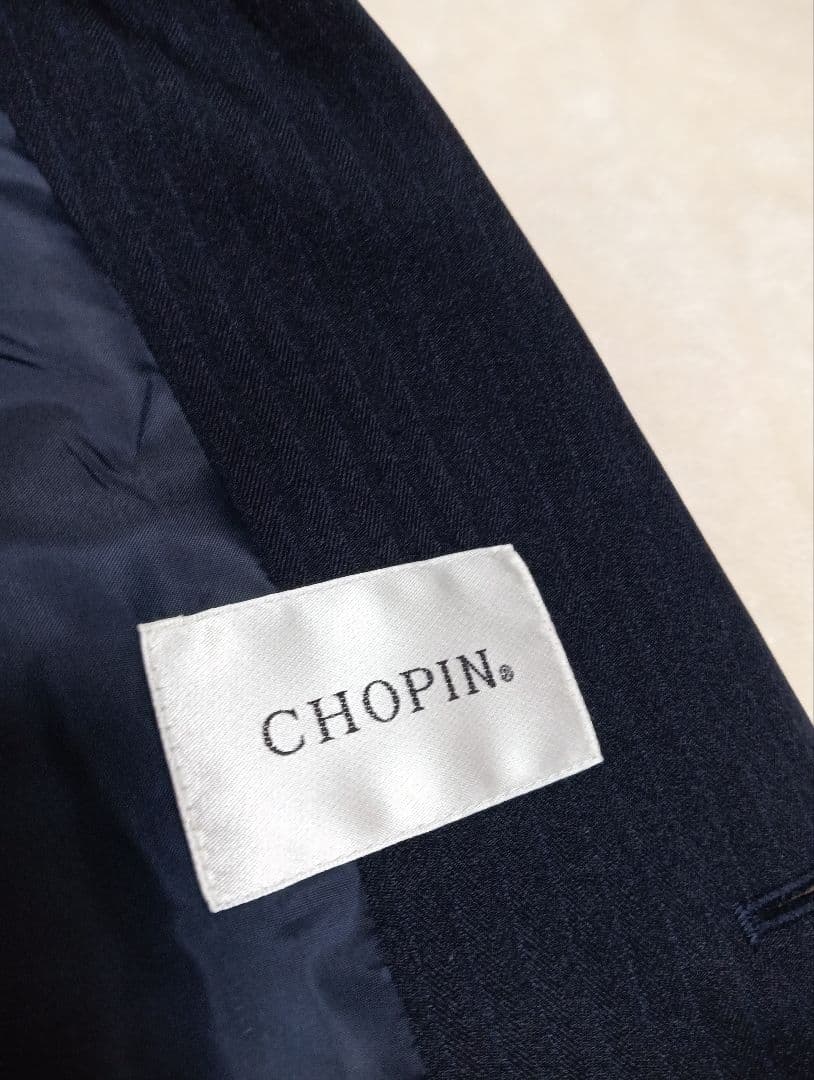 CHOPIN 150 スーツ　美品　ネイビー