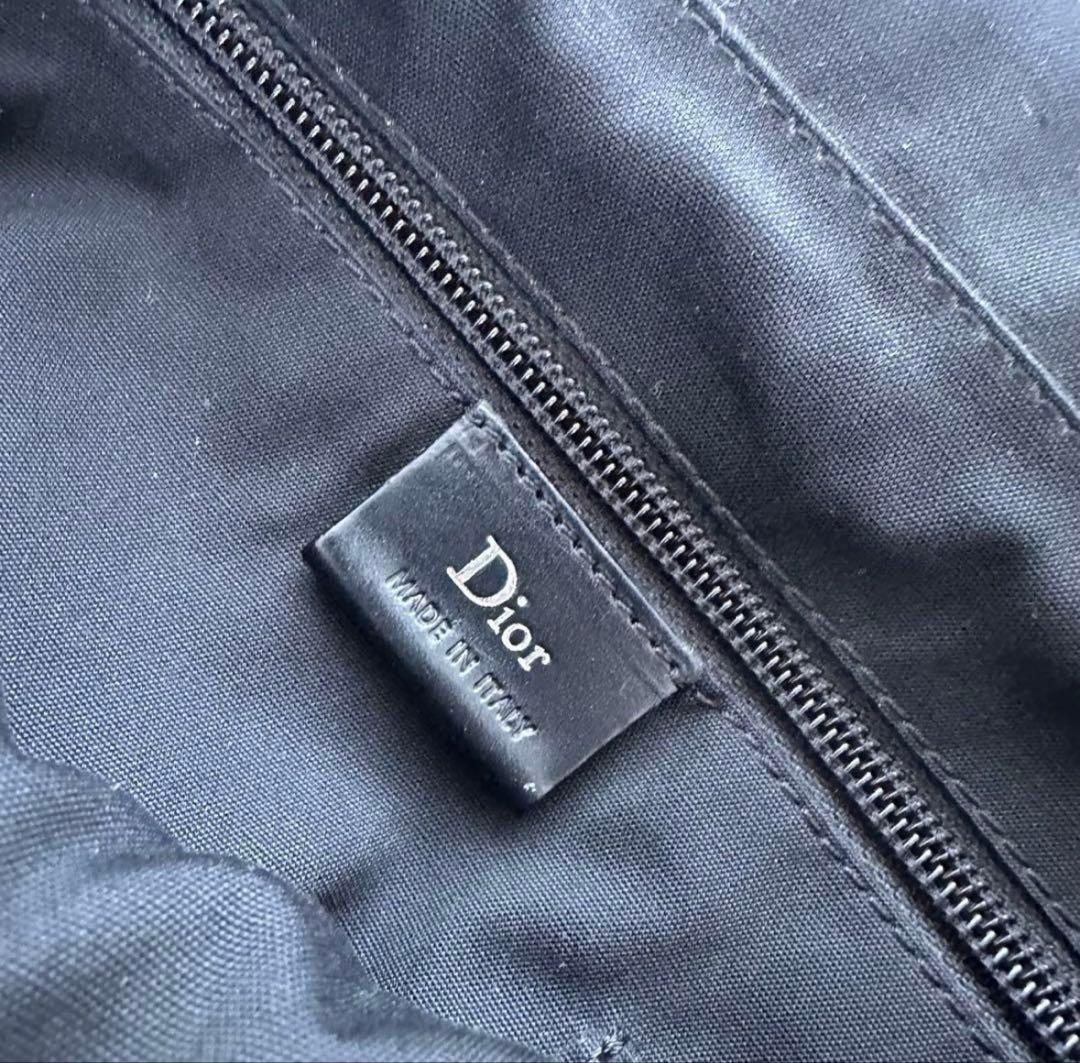 dior homme レザー ショルダー ドラムバッグ