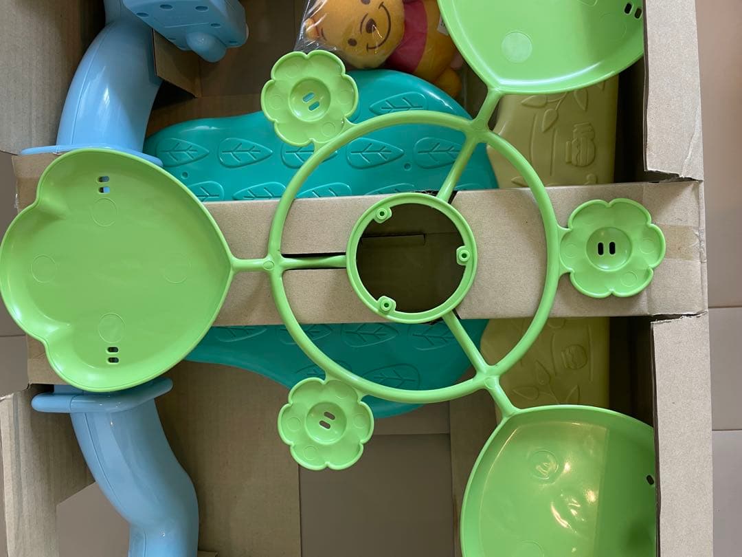 くまのプーさん　えらべる回転6WAYジムにへんしんメリー(プーメリー)