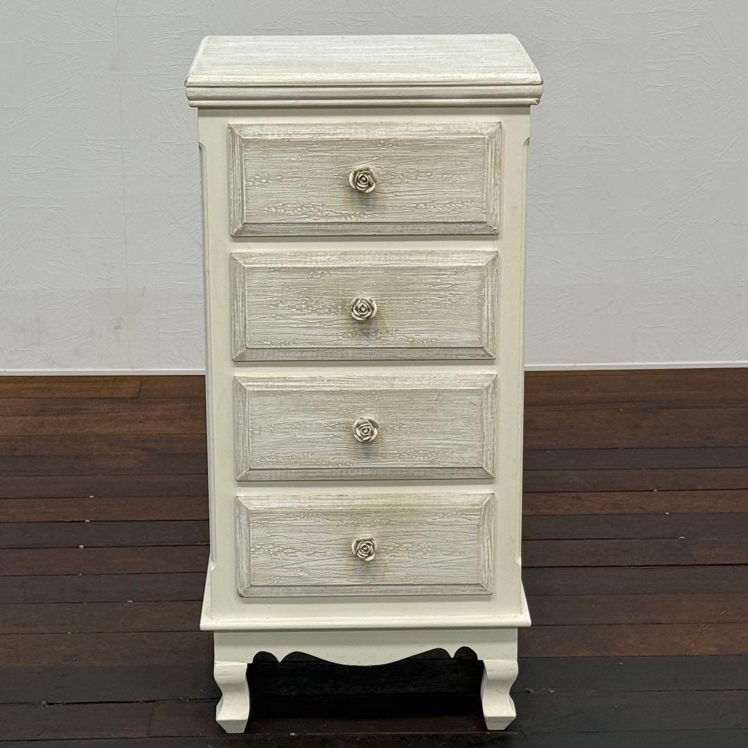 H112K62h Raffine ラフィネ 猫脚 4段チェスト