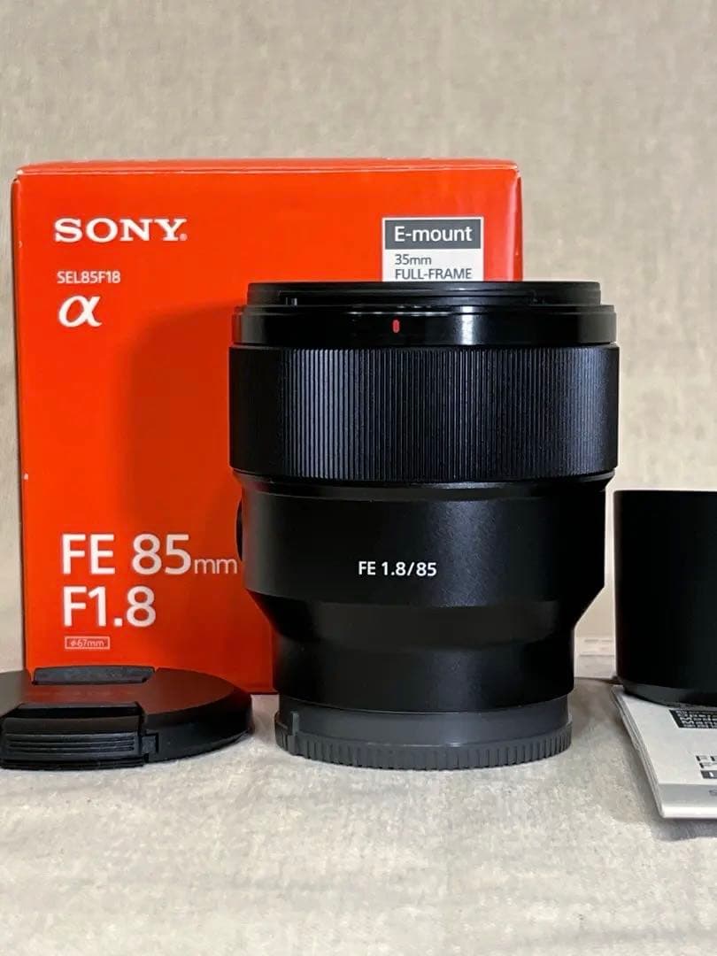 Sony FE 85mm F1.8 SEL85F18 美品