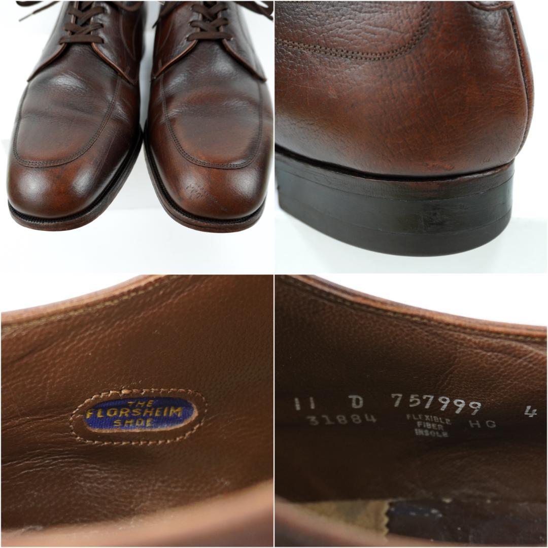 靴 FLORSHEIM U TIP SHOES 1986s US11.0D