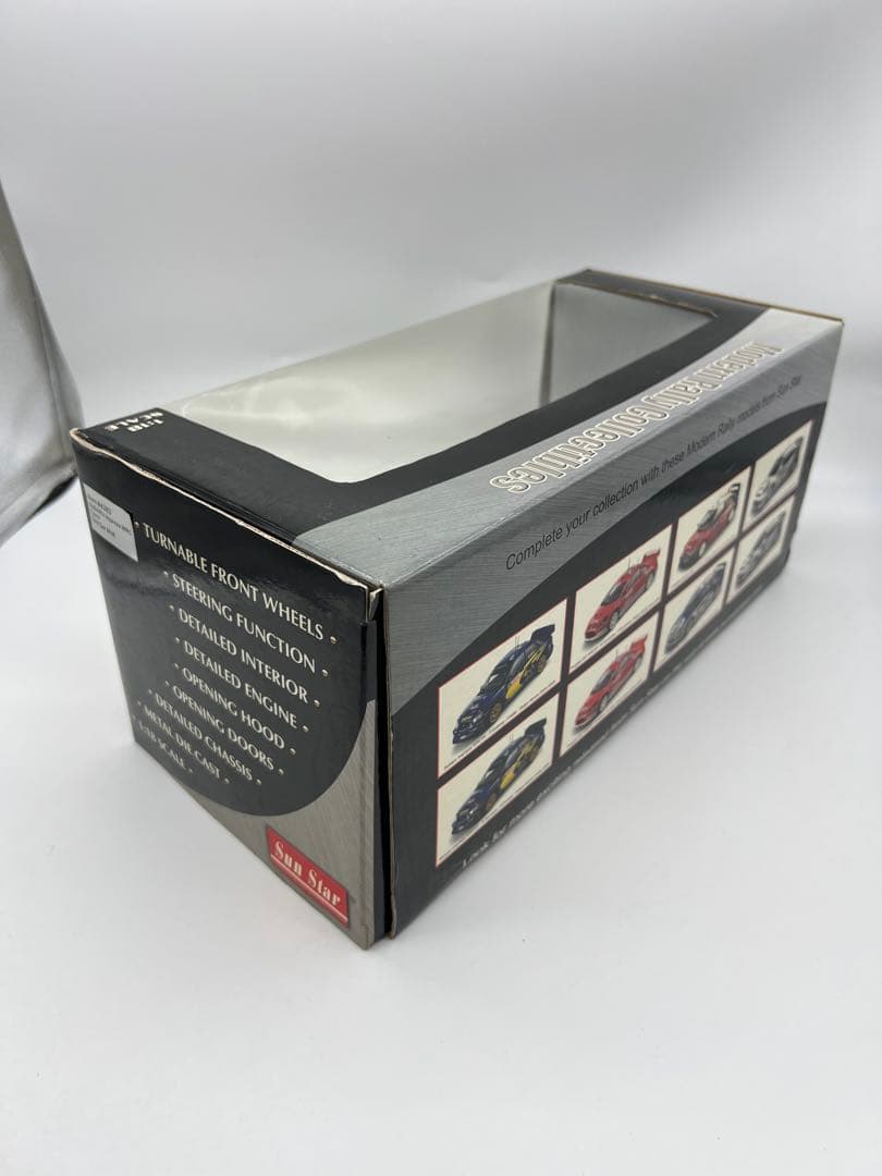 No320ミニカー1/18箱あり SUBARU IMPREZA WRC