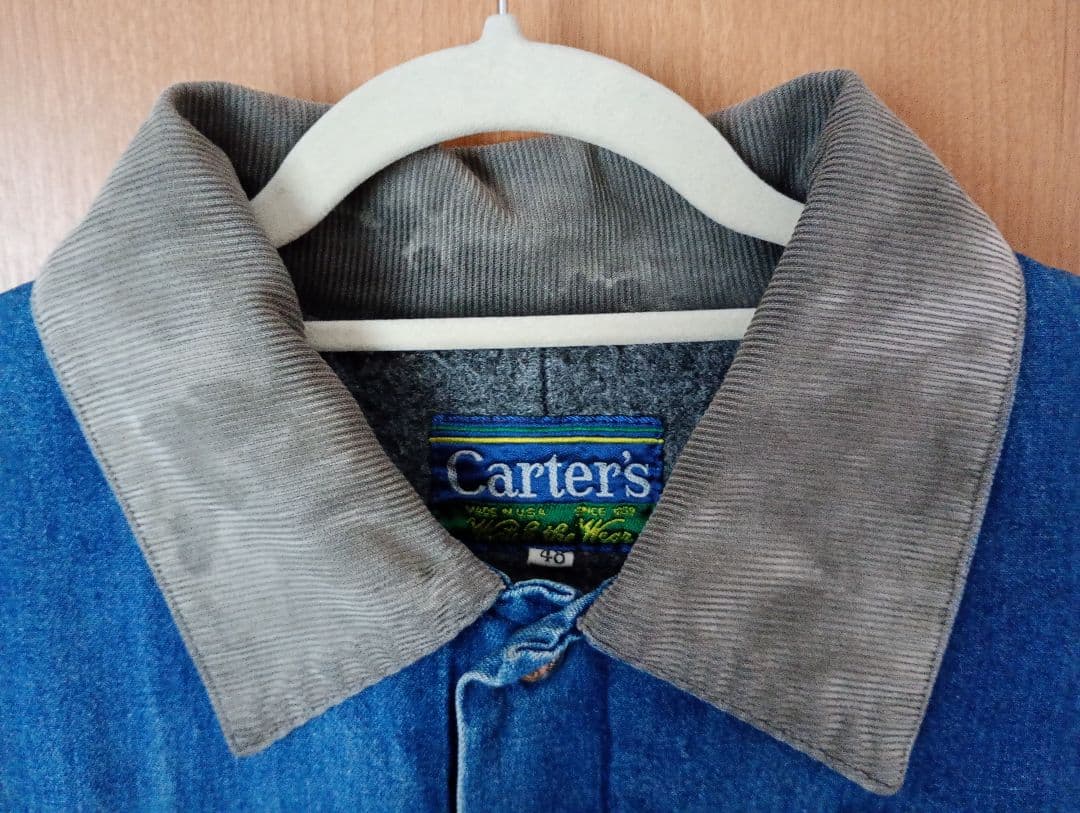 カーターズ carters 70-80S 列車タグ デニム カバーオール