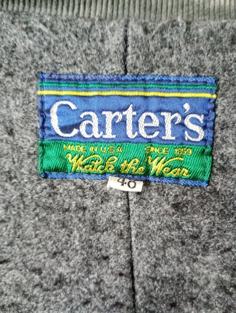 カーターズ carters 70-80S 列車タグ デニム カバーオール