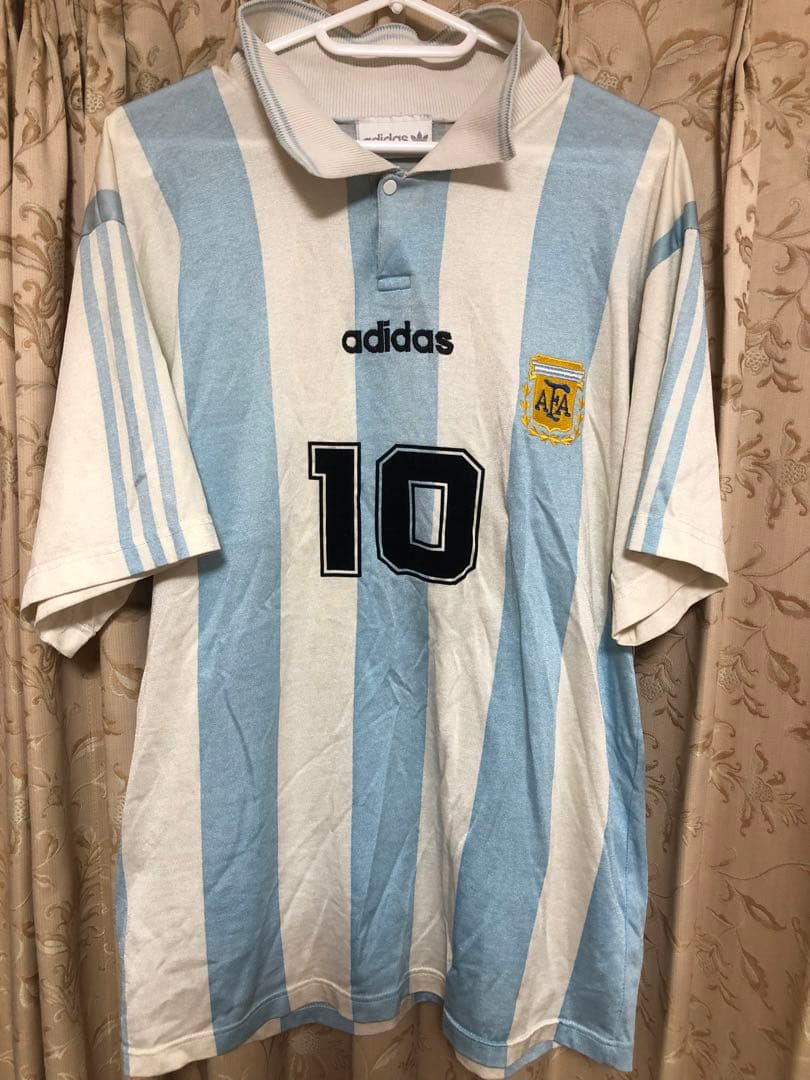 アルゼンチン代表1994 マラドーナ 当時もの Wカップ代表ラストモデル 90s