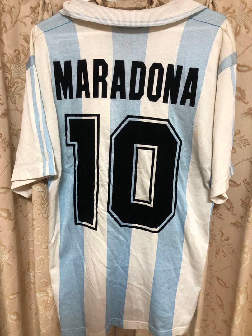アルゼンチン代表1994 マラドーナ 当時もの Wカップ代表ラストモデル 90s