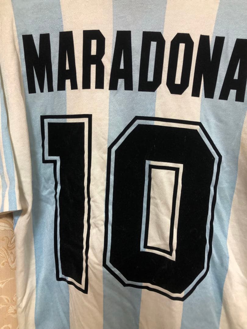 アルゼンチン代表1994 マラドーナ 当時もの Wカップ代表ラストモデル 90s