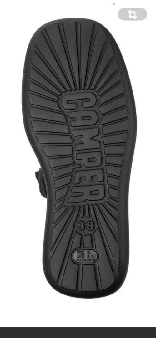 新品、未使用品。カンペールフラットシューズ