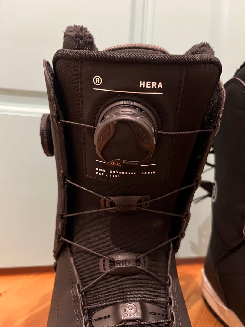 美品　24-25 RIDE HERA 25センチ　ライド　ダブルBOA