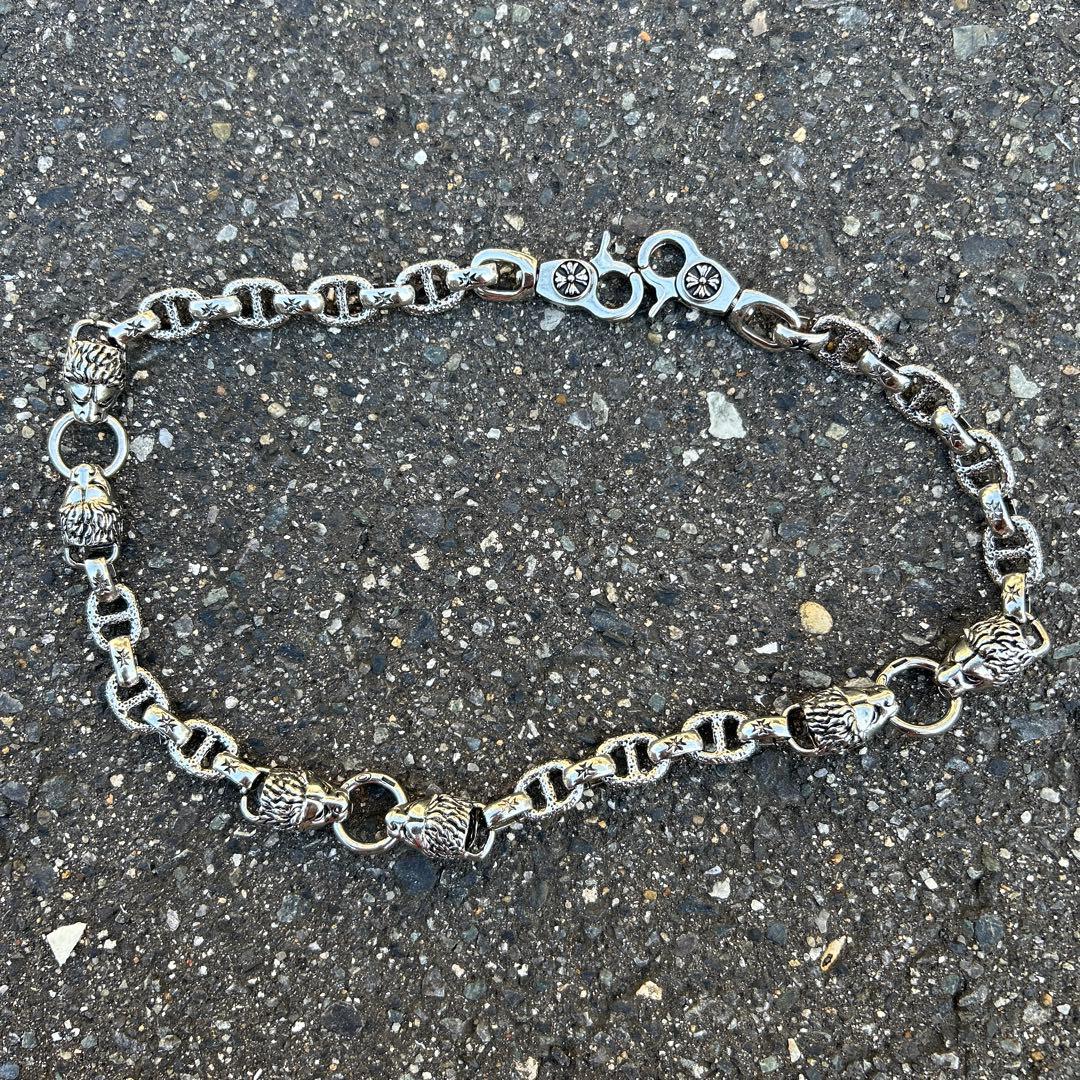 ライオンヘッド ウォレットチェーン