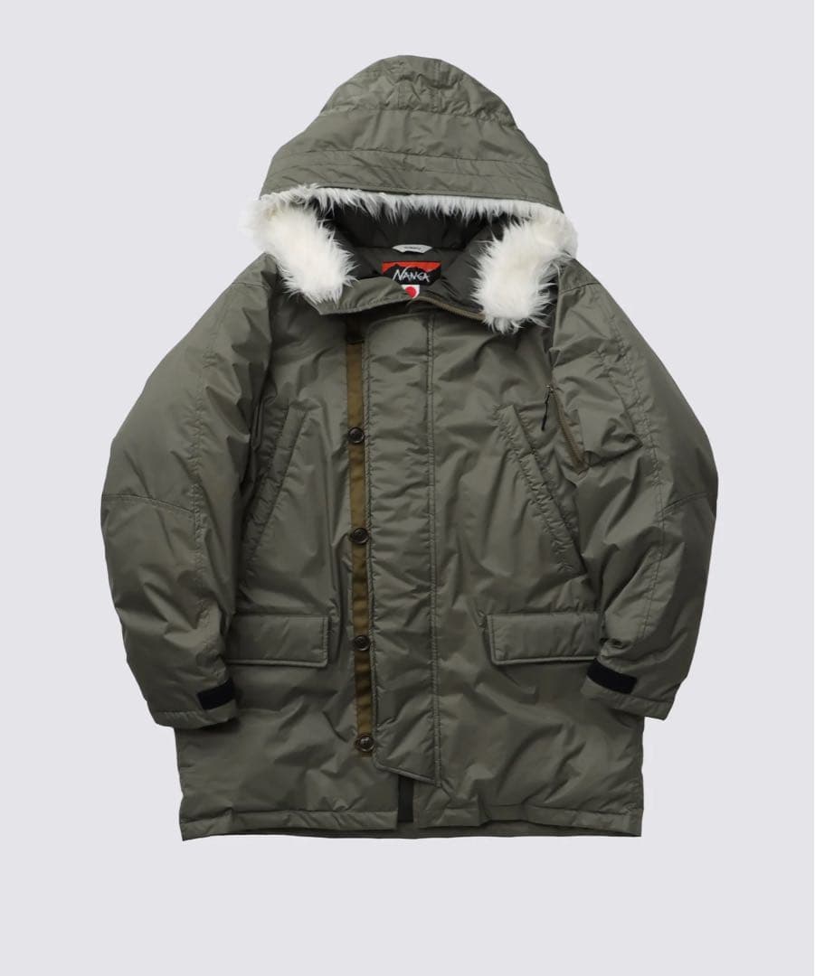 ［NANGA×FIDELITY］3LAYER DAWN N-3B（Olive）M
