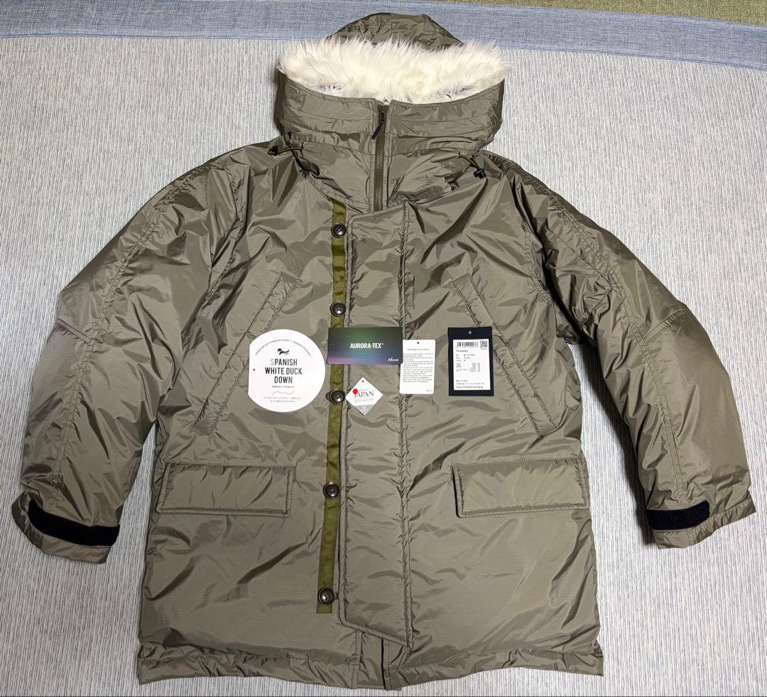 ［NANGA×FIDELITY］3LAYER DAWN N-3B（Olive）M