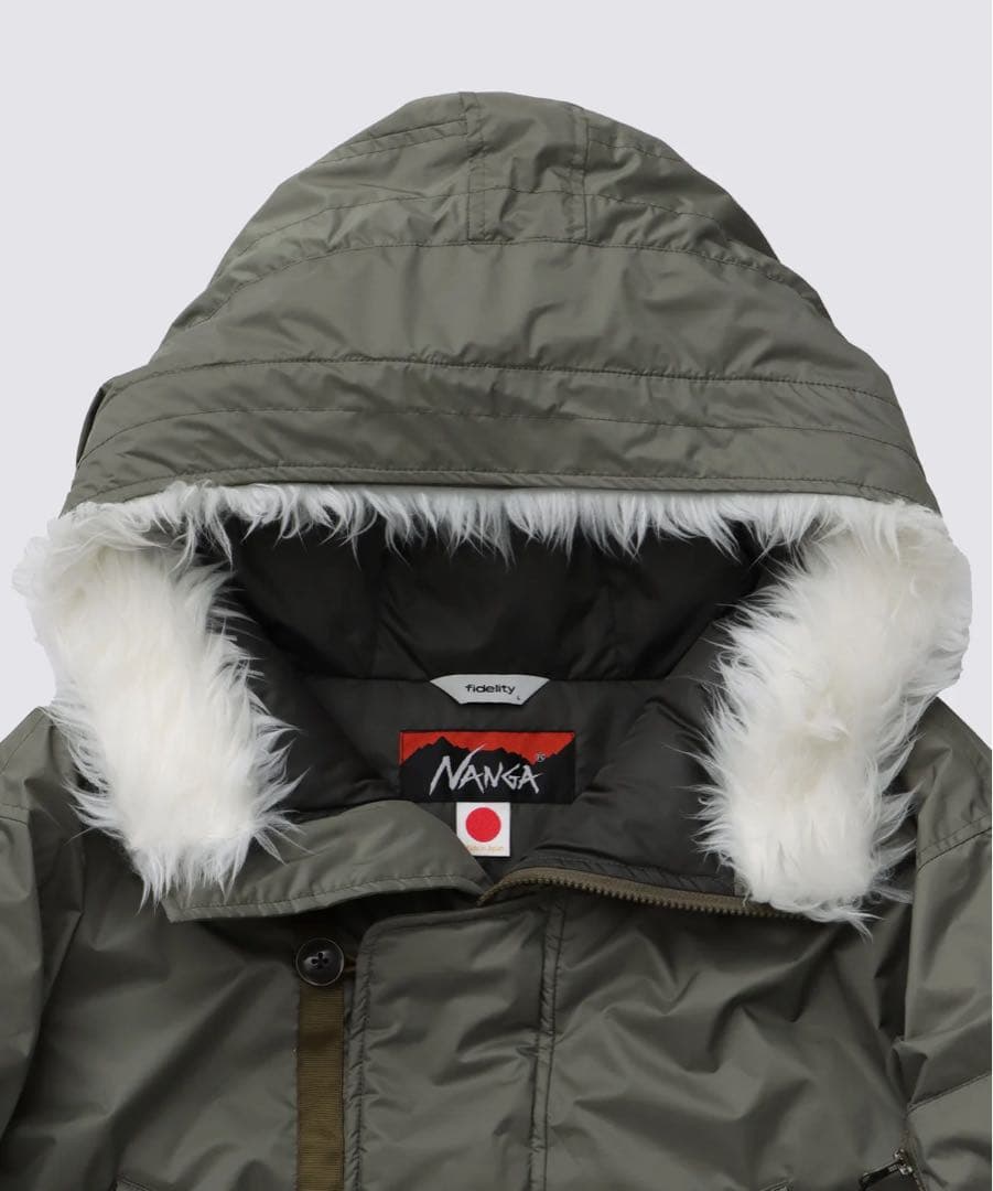 ［NANGA×FIDELITY］3LAYER DAWN N-3B（Olive）M