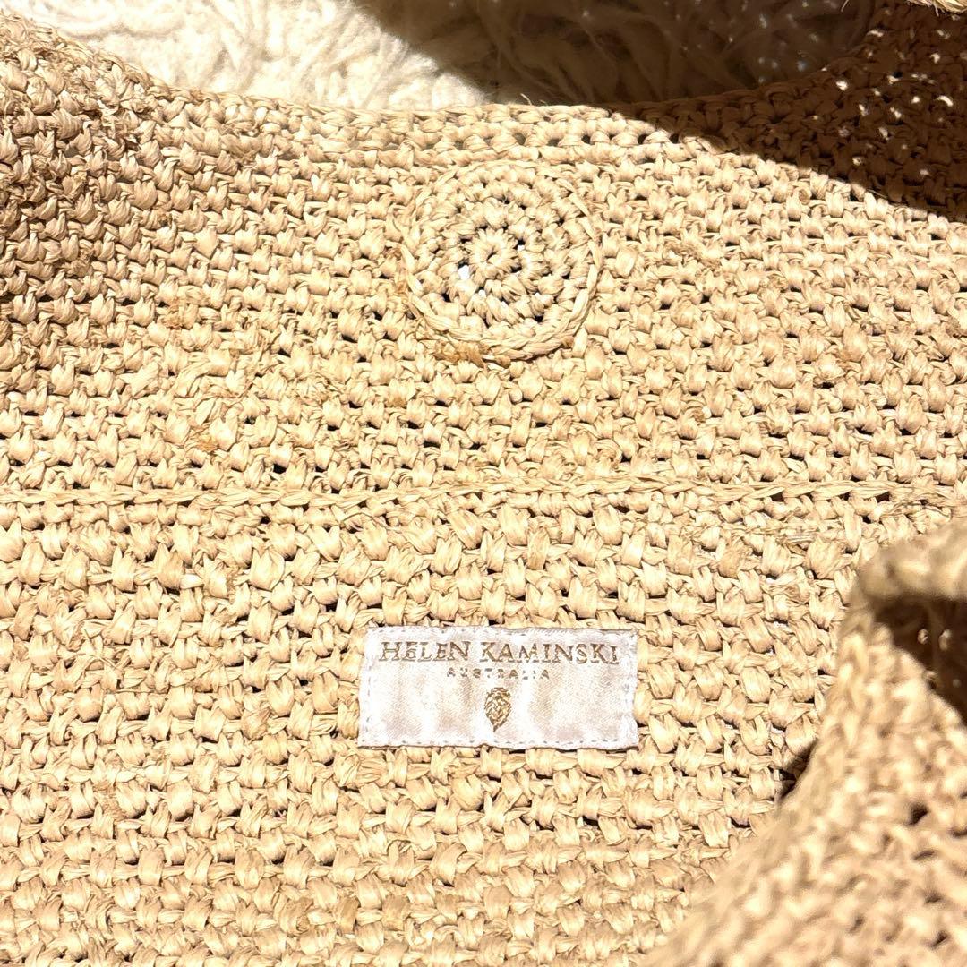 HELEN KAMINSKI ヘレンカミンスキー　トートバッグ　カゴ　軽い　革