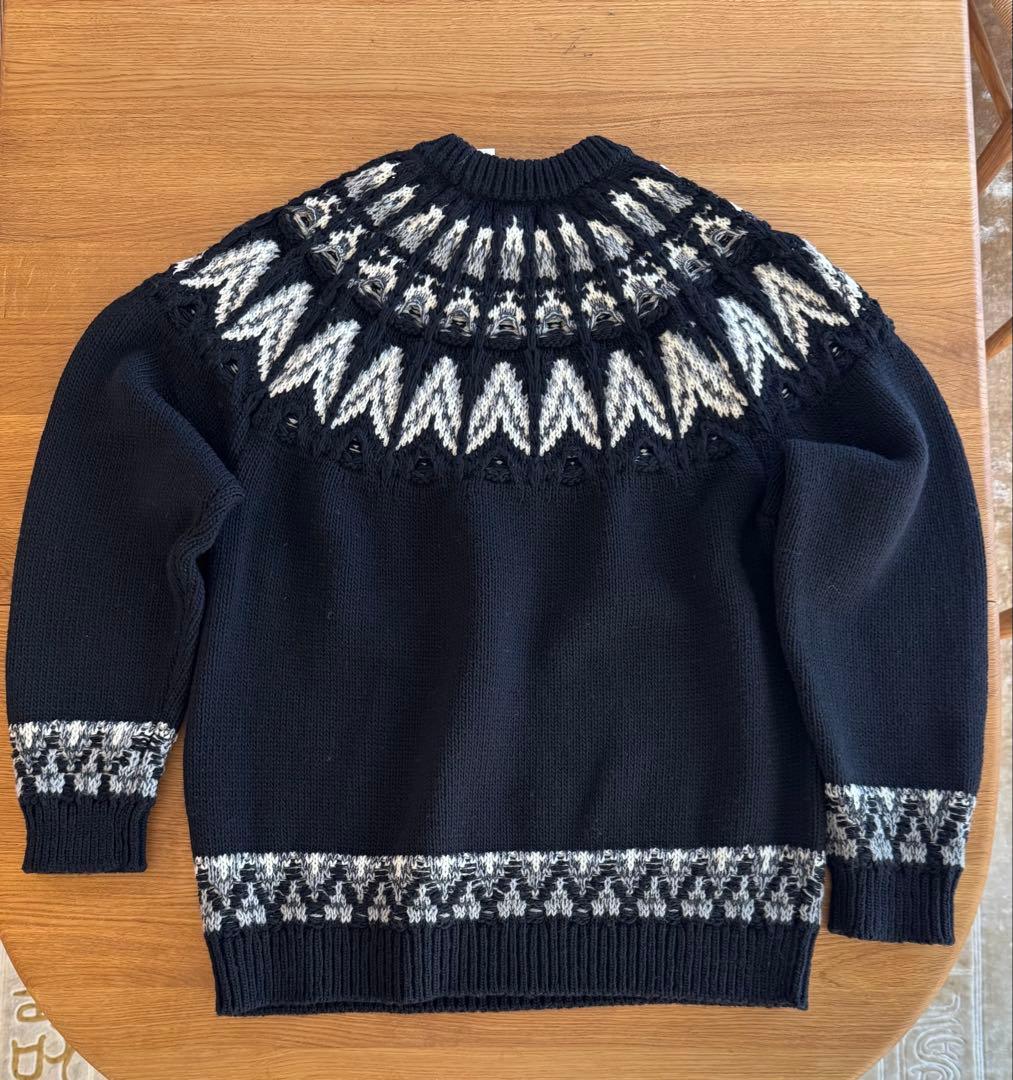 COOHEM ノルディック柄セーター X L