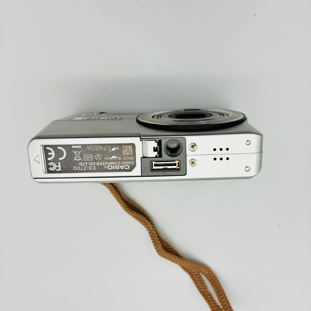 CASIO EXILIM EX-Z700 シルバー カシオ デジカメ 動作確認済