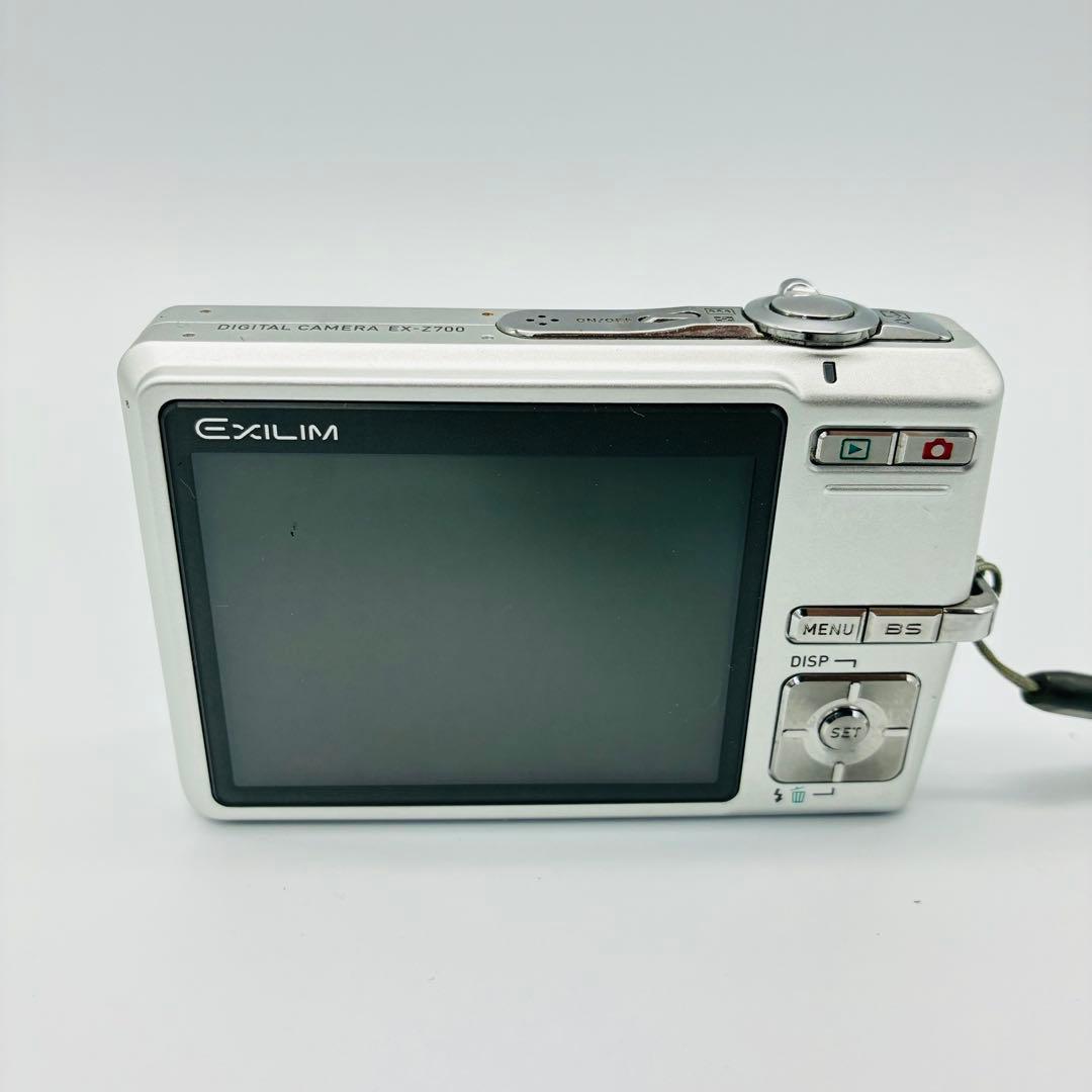 CASIO EXILIM EX-Z700 シルバー カシオ デジカメ 動作確認済