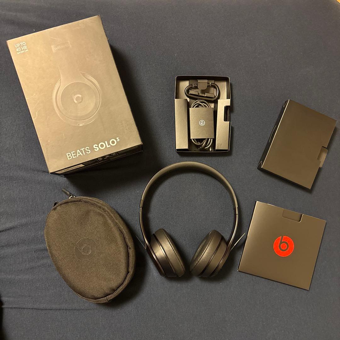 BEATS SOLO3 ブラック ワイヤレスヘッドホン